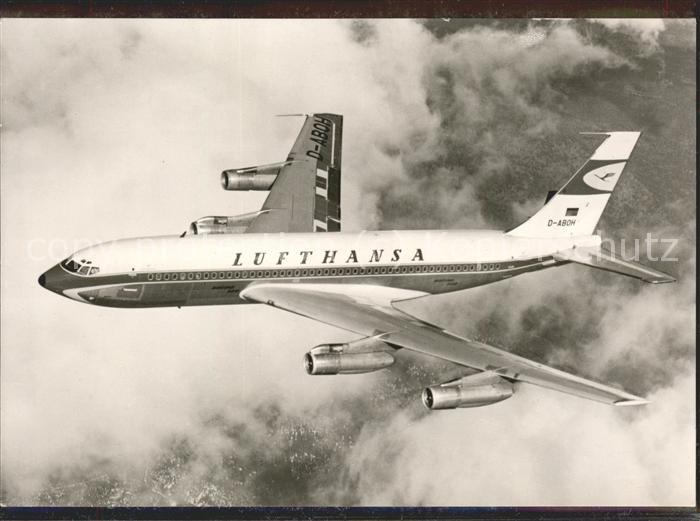 Flugzeuge Zivil Lufthansa Boeing Jet 720B