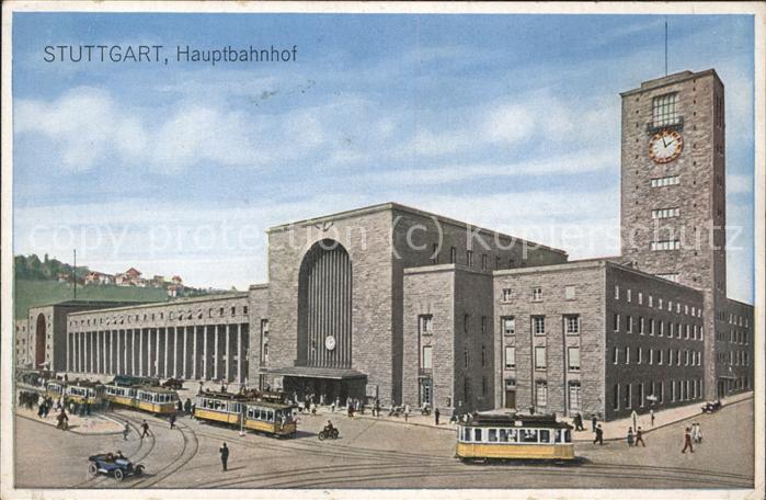 Strassenbahn Hauptbahnhof Stuttgart