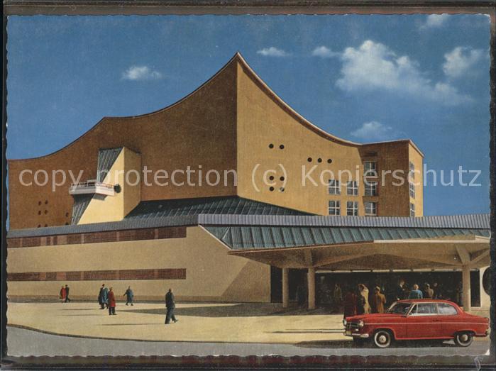 Theatergebaeude Philharmonie Berlin