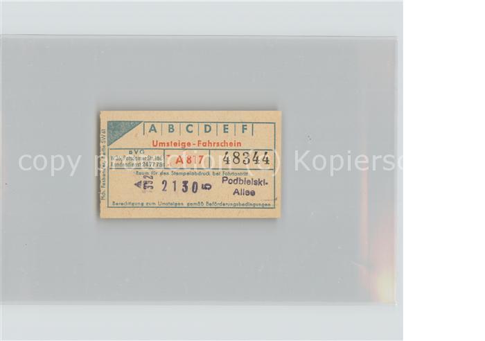 Autobus Omnibus Umsteige Fahrschein