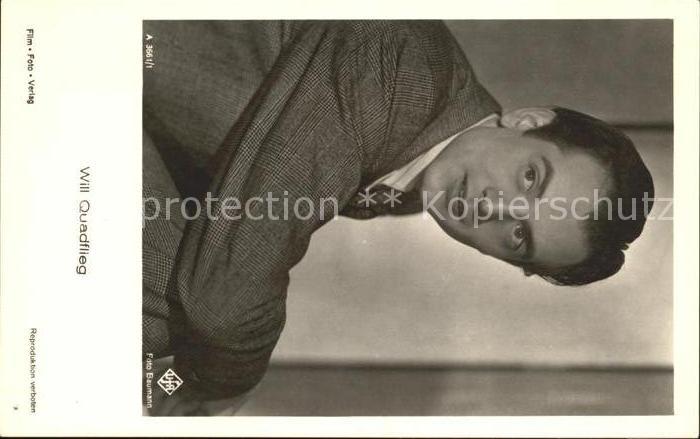 Verlag Film-Foto-Verlag Nr. 3661/1 Will Quadflieg