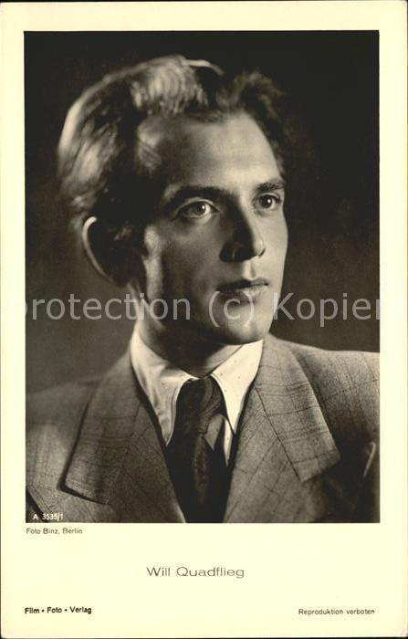 Verlag Film-Foto-Verlag Nr. 3535/1 Will Quadflieg