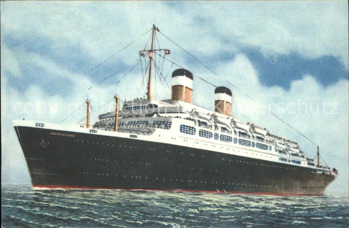 Dampfer Oceanliner S.S. Indipendence