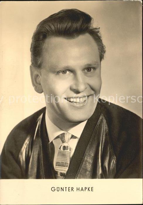 Schauspieler Günter Hapke