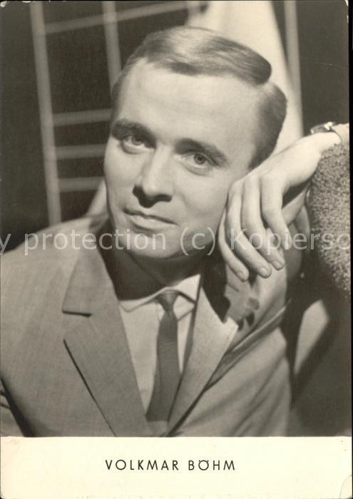 Schauspieler Volkmar Böhm