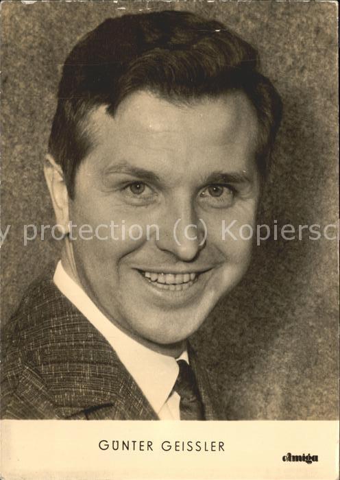 Schauspieler Günter Geissler