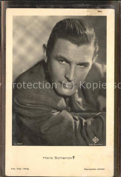 Verlag Film-Foto-Verlag Nr. 3842/1 Hans Schlenck UFA