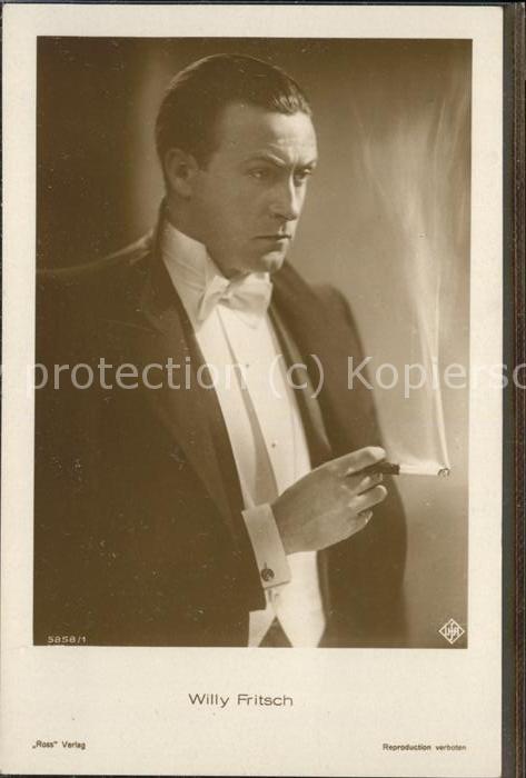 Verlag Ross Nr. 5858/1 Willy Fritsch