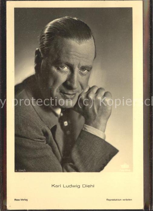 Verlag Ross Nr. 3344/1 Karl Ludwig Diehl