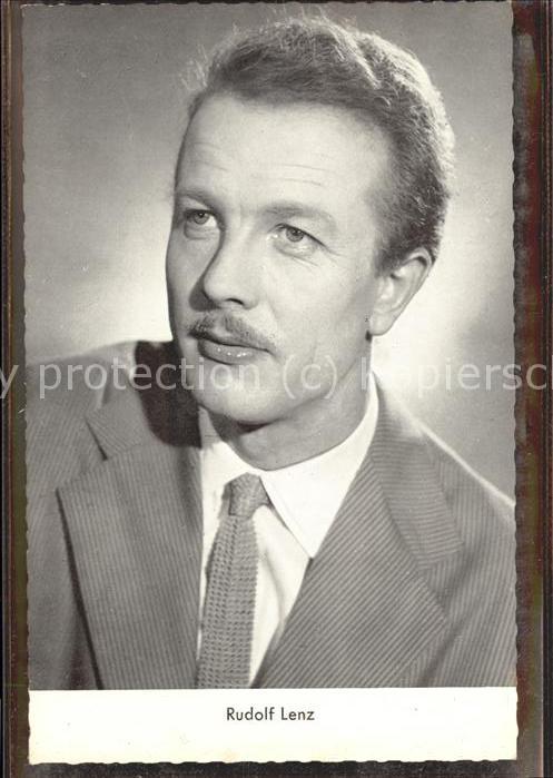 Schauspieler Rudolf Lenz Försterliesel