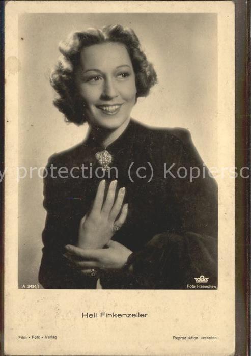 Verlag Film-Foto-Verlag Nr. 3431/1 Heli Finkenzeller