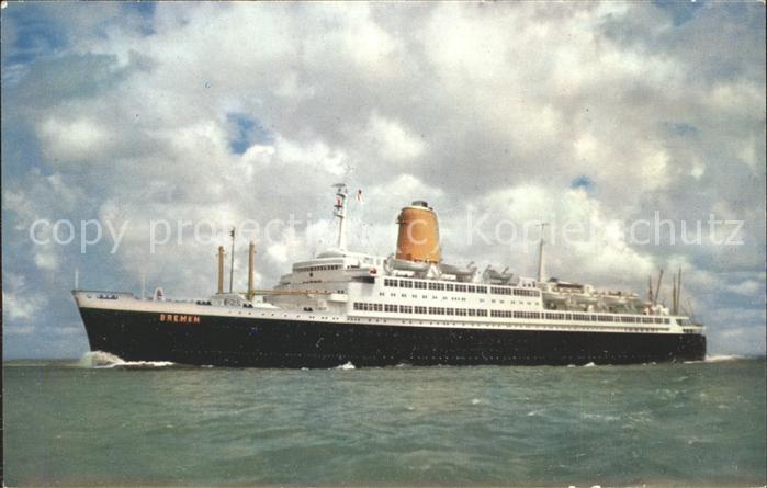 Dampfer Oceanliner Vierschrauben-T.S. Bremen