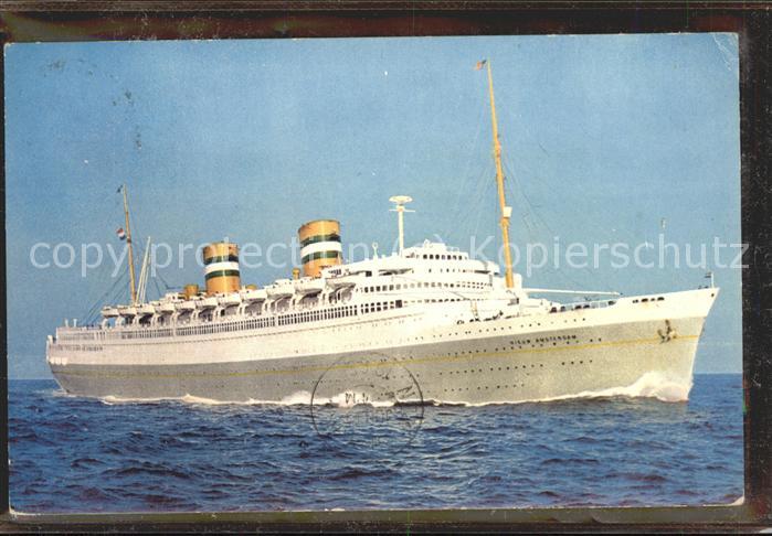 Dampfer Oceanliner S.S. Nieuw Amsterdam
