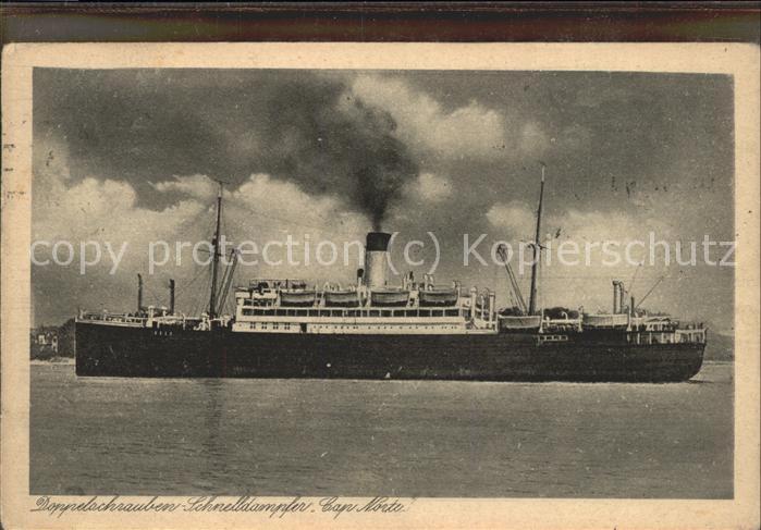 Dampfer Oceanliner Cap Norte Hamburg