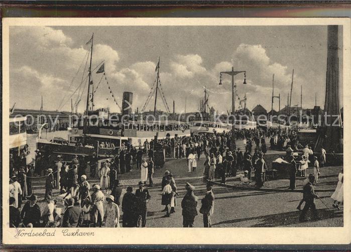 Dampfer Binnenschifffahrt Cuxhaven Hafen