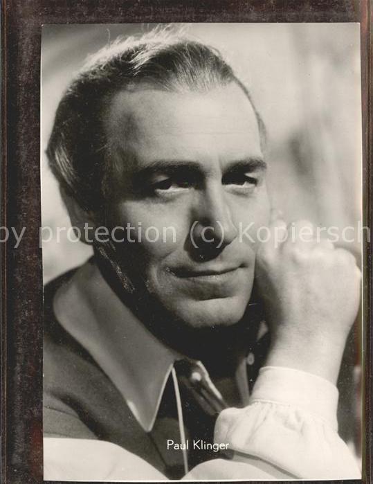 Schauspieler Paul Klinger Das Bad auf der Tenne