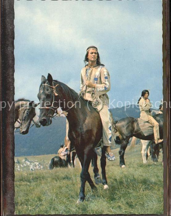 Schauspieler Pierre Brice Winnetou Teil II Pferde
