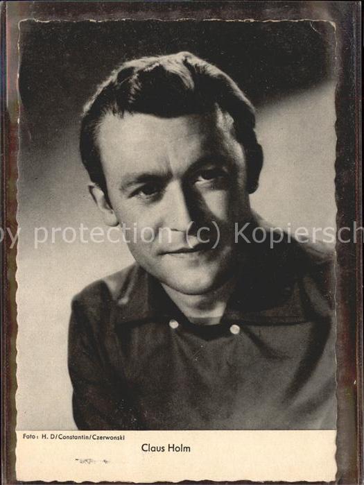 Schauspieler Claus Holm