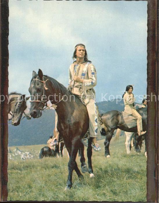 Schauspieler Pierre Brice Winnetou Teil II Pferd
