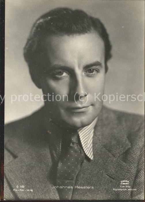 Verlag Film-Foto-Verlag Nr. 109 Johannes Heesters