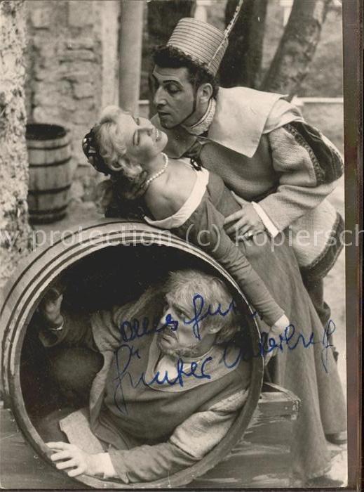 Schauspieler Günter Osterburg Ruth Heyer Bergtheater