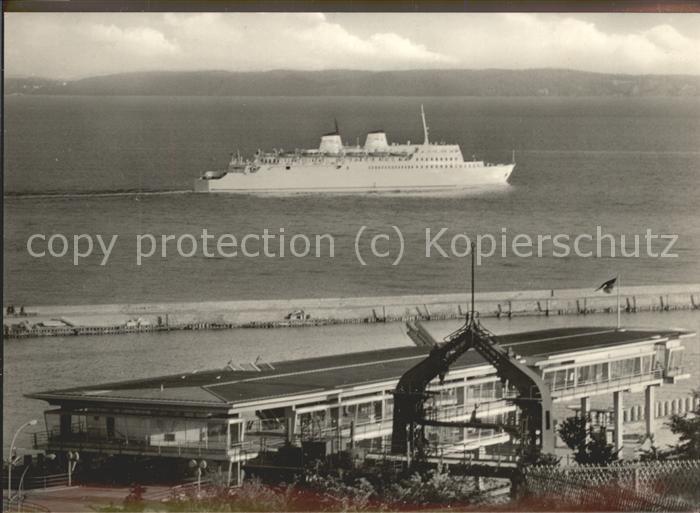 Faehre Ferry Bac Traghetto-- MS Saßnitz Fährbahnhof