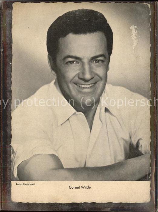 Schauspieler Cornel Wilde