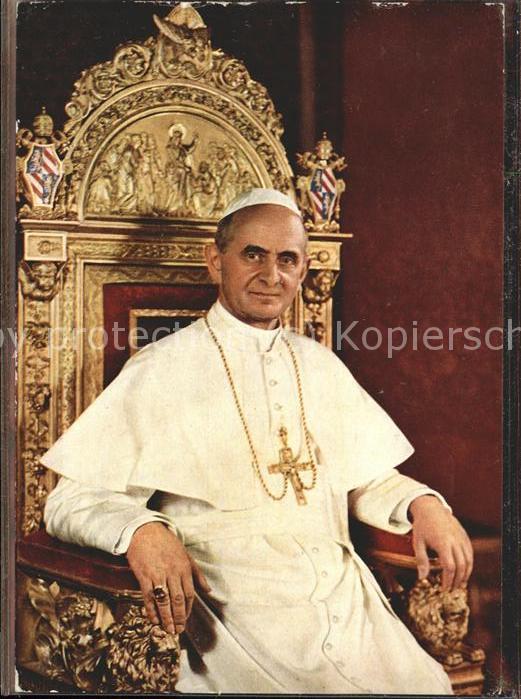 Papst Paul VI. Citta del Vaticano