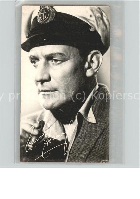 Schauspieler Trevor Howard Seekapitän Autogramm