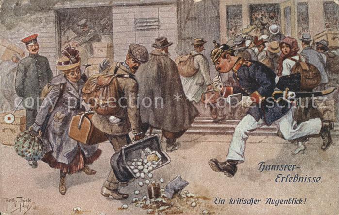 Thiele Arthur Nr. 176/2 Hamster-Erlebnisse Geldsack F