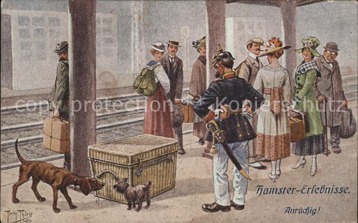 Thiele Arthur Nr. 176/6 Hamster-Erlebnisse Anrüchig