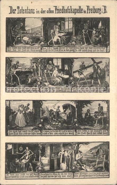 Tod Totentanz Friedhofskapelle Freiburg i.