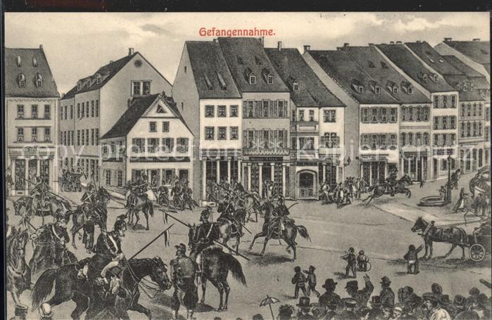 Kriege Gefangennahme Soldaten Pferde