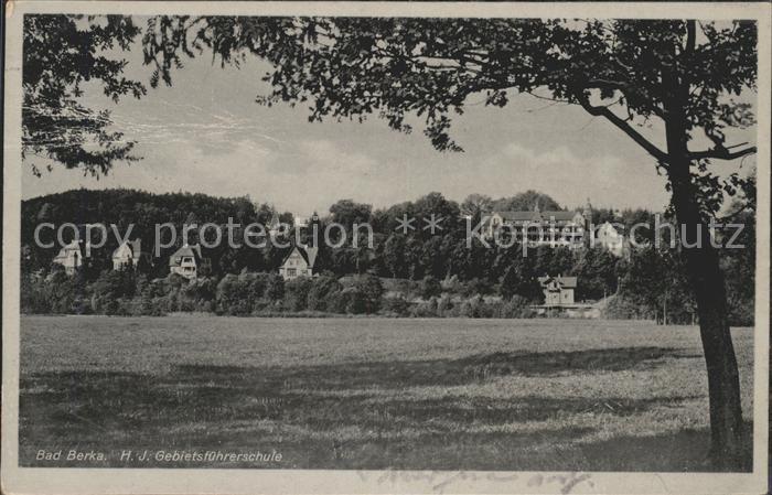 Schule School Ecole Escuela Scuola-- Gebietsführerschule Bad Berka