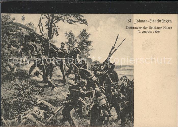 Kriege St. Johann-Saarbrücken Erstürmung Spich