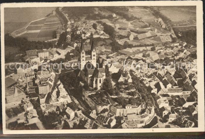 Quedlinburg Harz Dom Fliegeraufnahme