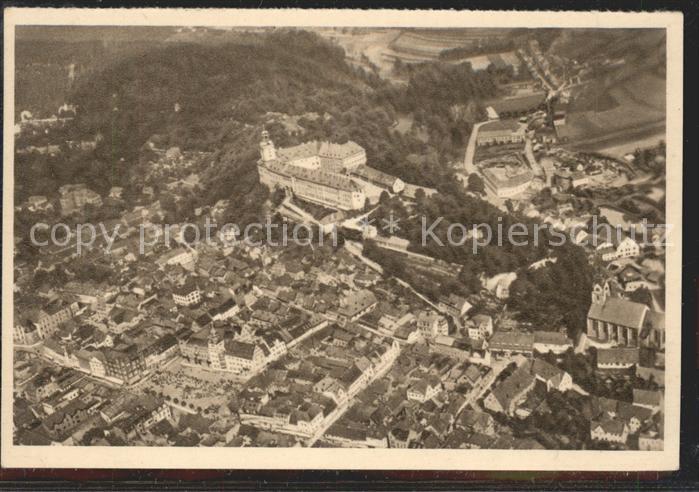 Rudolstadt Saale Fliegeraufnahme