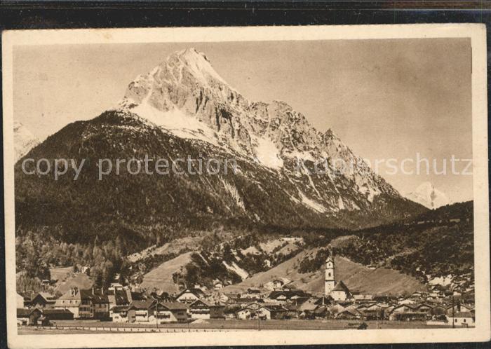 Berge Berghuetten Mittenwald Wetterstein