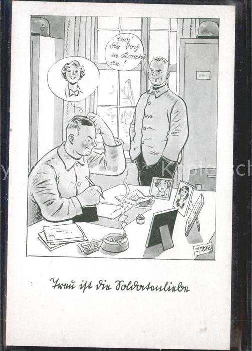 Militaria Humor General Uniform Schreibtisch