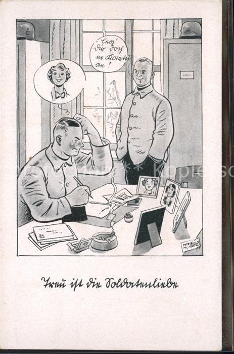 Militaria Humor Schreibtisch Uniform General