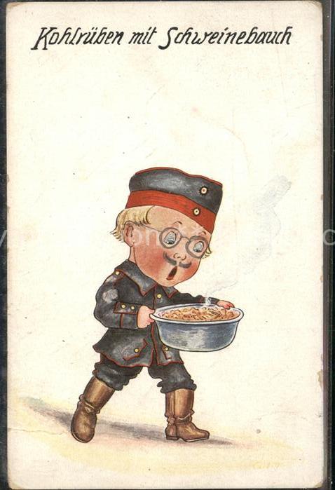 Militaria Humor Kohlrüben Schweinebauch Uniform
