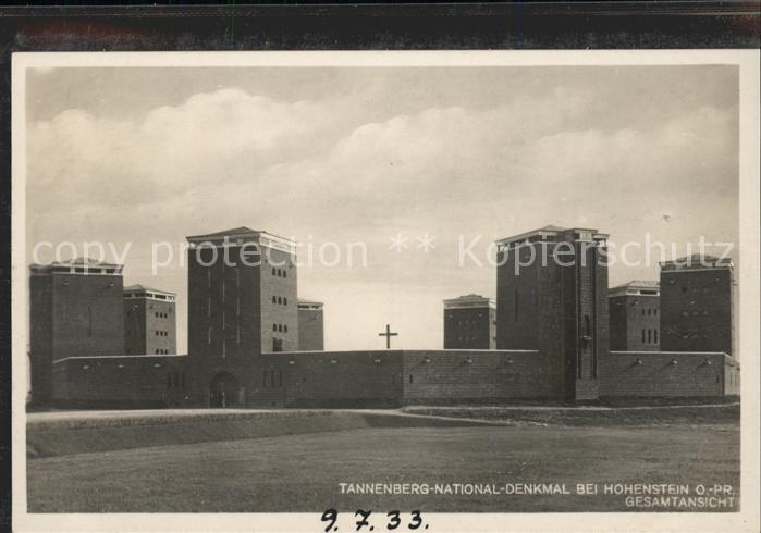 Denkmal Tannenberg-National-Denkmal Hohenstein