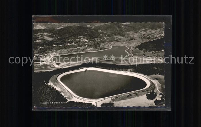 Staudamm Pumpspeicherkraftwerk Stausee Oberbecken Albachtal