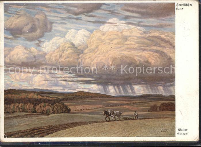 Einbeck Walter Herbstliches Land