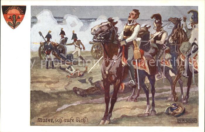 Wilke K.A. 511 Soldaten Vater ich rufe Dich Wappen
