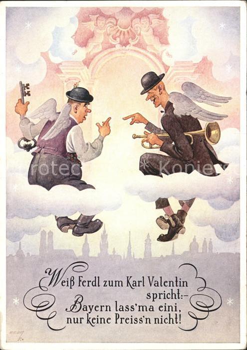 Humor Trompete Engel Himmel Spruch