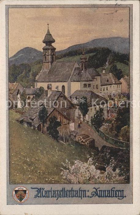 Kuenstlerkarte Annaberg Wappen