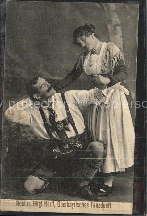 Theater Rosl u. Girgl Hartl Oberbayrisches Tanz