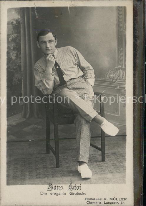 Typen Hans Stoi Die elegante Grotske