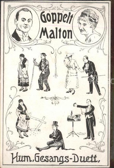 Humor Goppelt Malton Hum. Gesangs-Duett